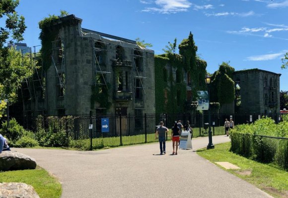 How do you relate to Roosevelt Island historic sites? Emma Brody wants to know How do you relate to the Smallpox Hospital ruins in Southpoint?